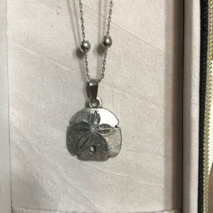 Alex and Ani adjustable Sand dollar necklace